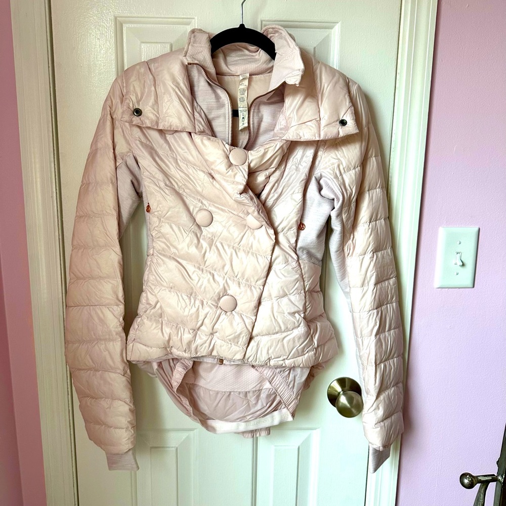 Lululemon Athletica Jacket Rare - Pink Tie Bow